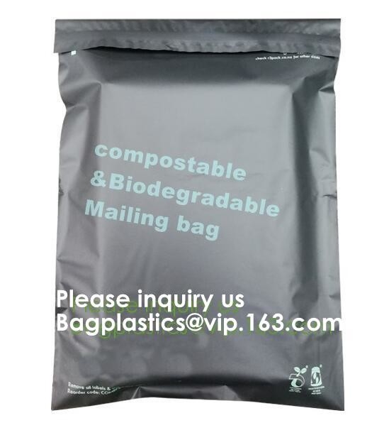 Baskılı Biyobozunur Posta Çantalar Nakliye Ambalaj Mailer Kurye